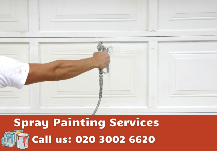 spray painting Kensington